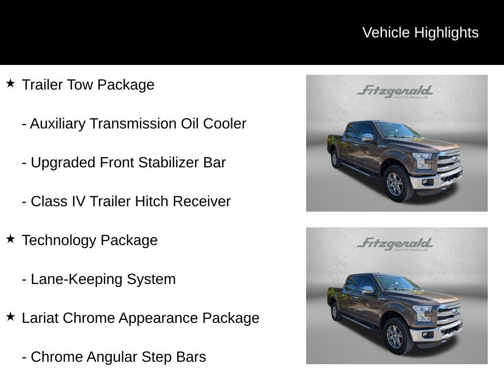 2015 Ford F-150 Lariat