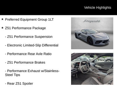 2025 Chevrolet Corvette Stingray 1LT