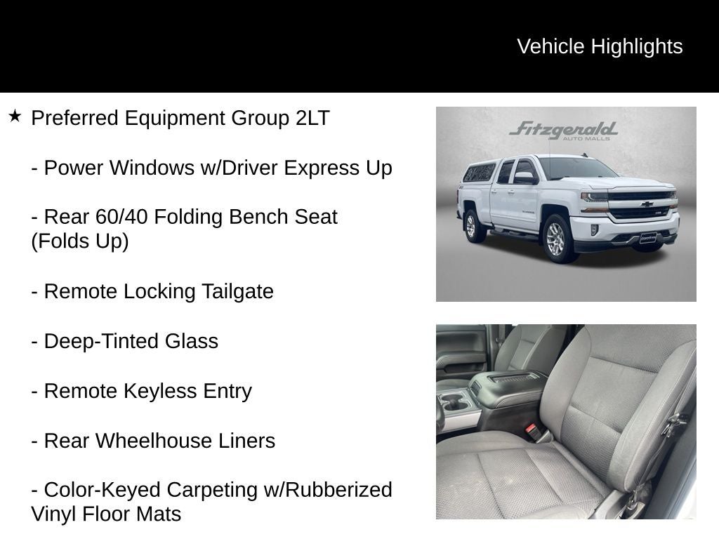 2018 Chevrolet Silverado 1500 LT LT2