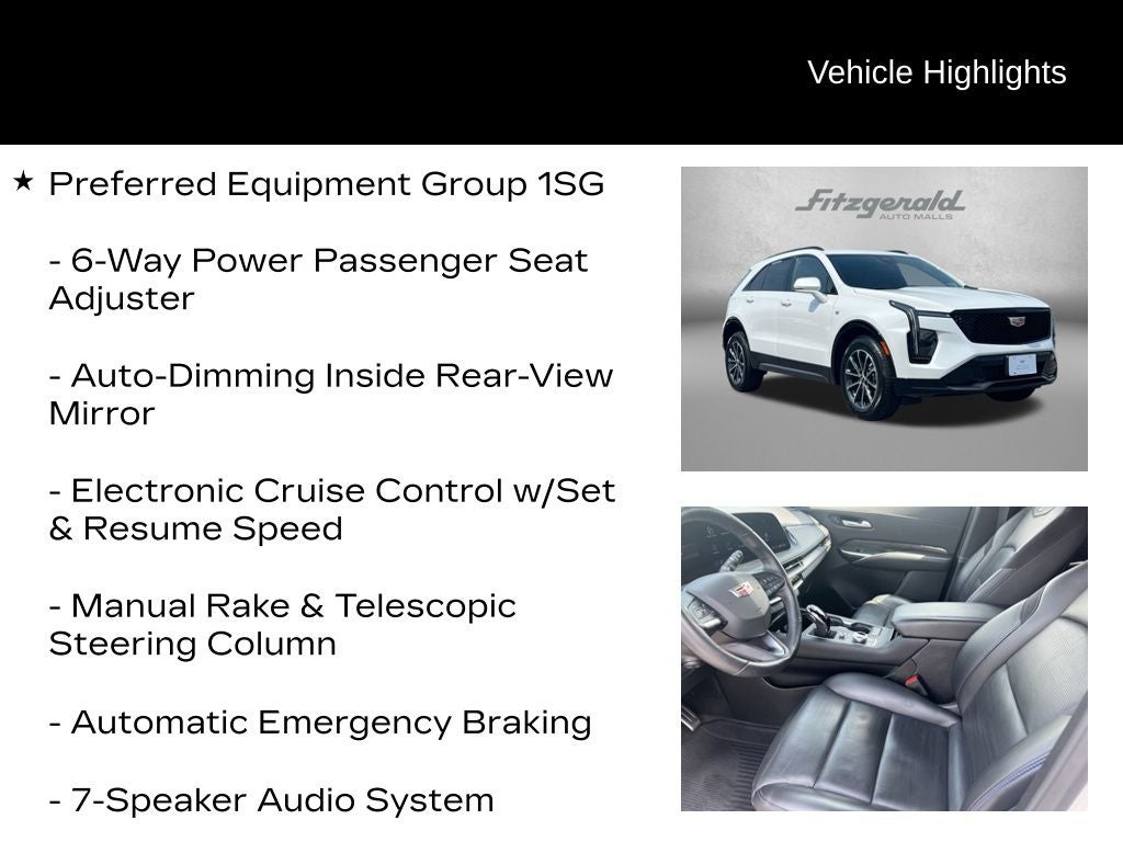 2024 Cadillac XT4 Sport