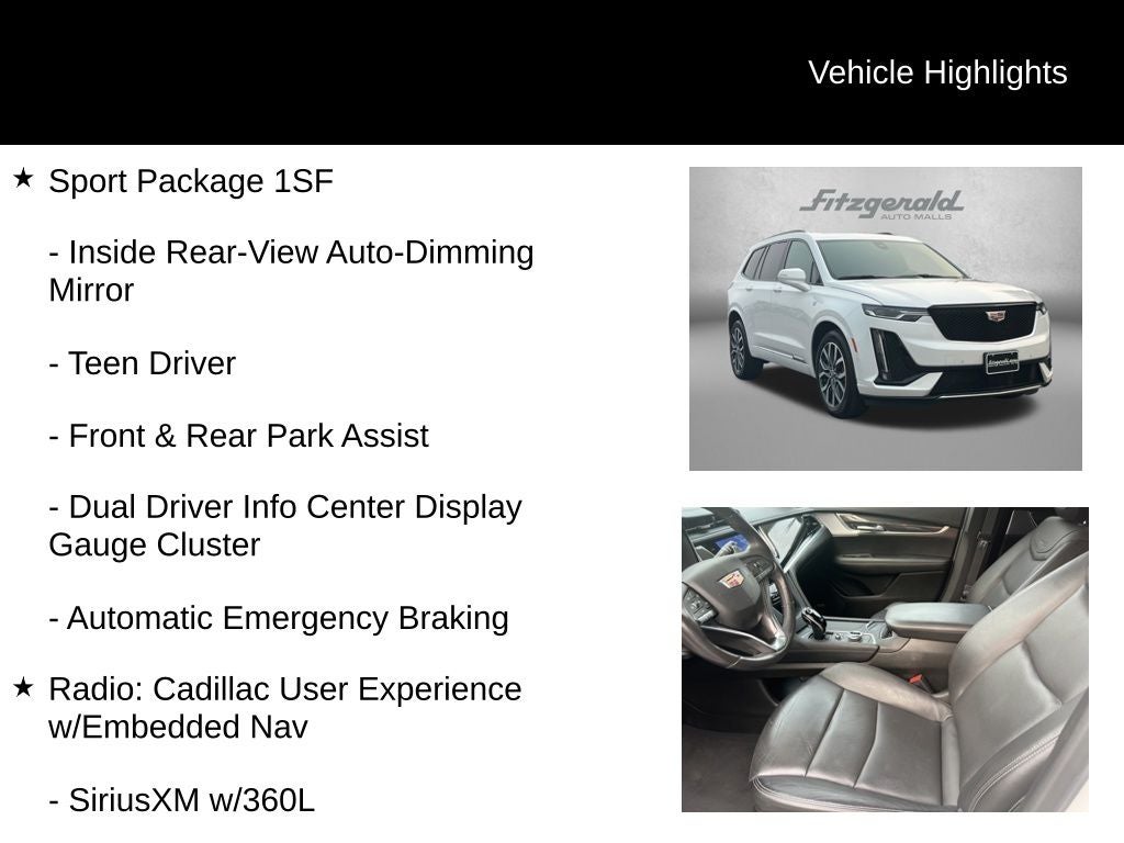 2024 Cadillac XT6 Sport
