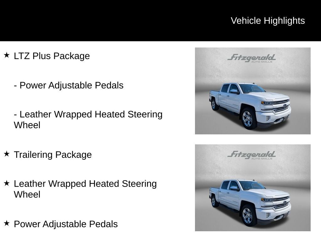 2017 Chevrolet Silverado 1500 LTZ 2LZ