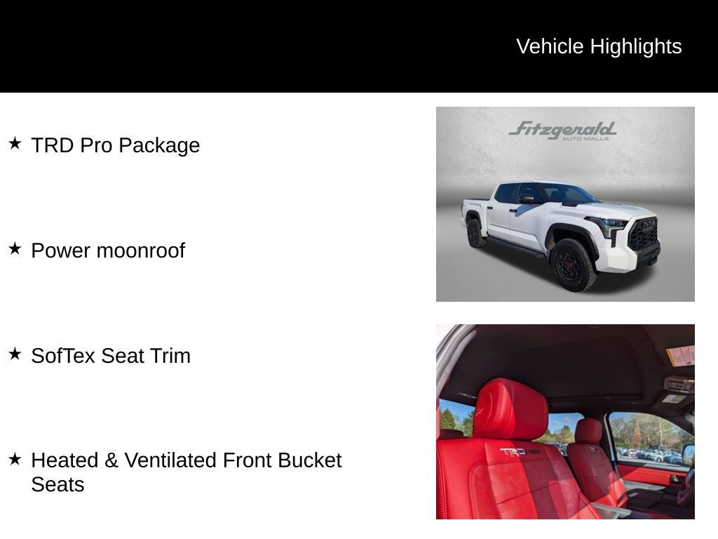 2025 Toyota Tundra Hybrid TRD Pro