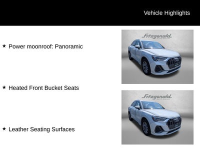 2025 Audi Q3 Premium S Line quattro
