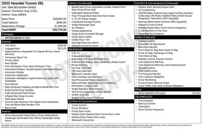 2022 Hyundai Tucson SEL