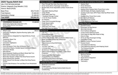2025 Toyota RAV4 XLE