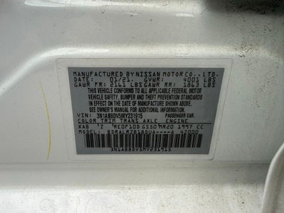 2021 Nissan Sentra SR
