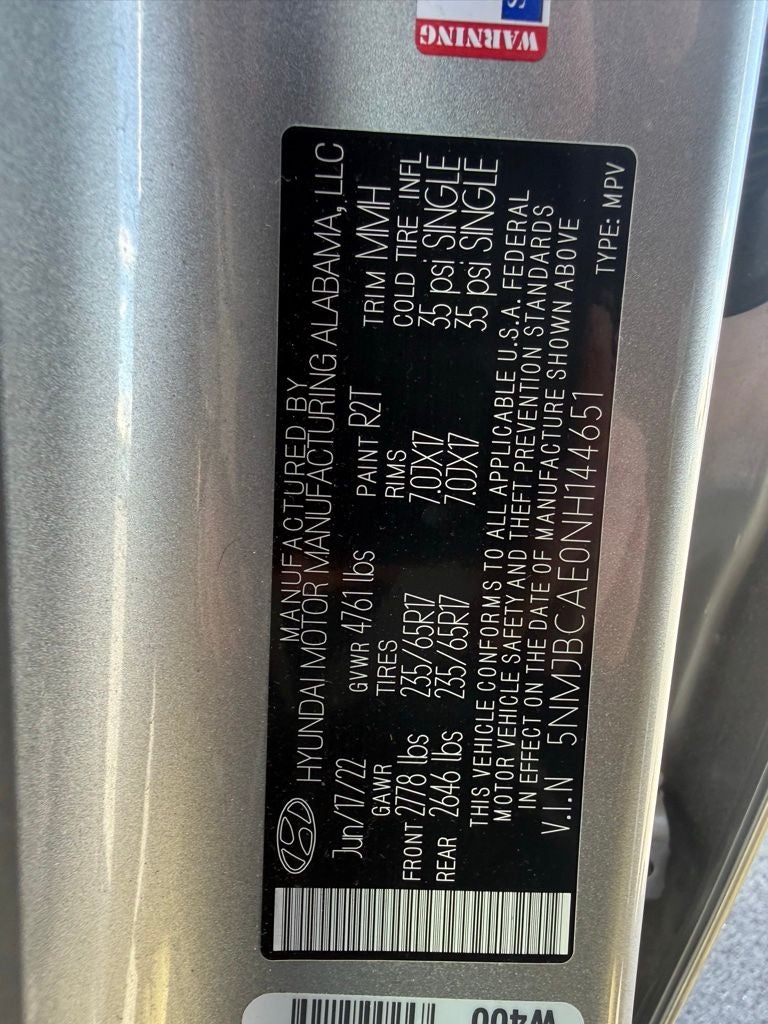 2022 Hyundai Tucson SEL