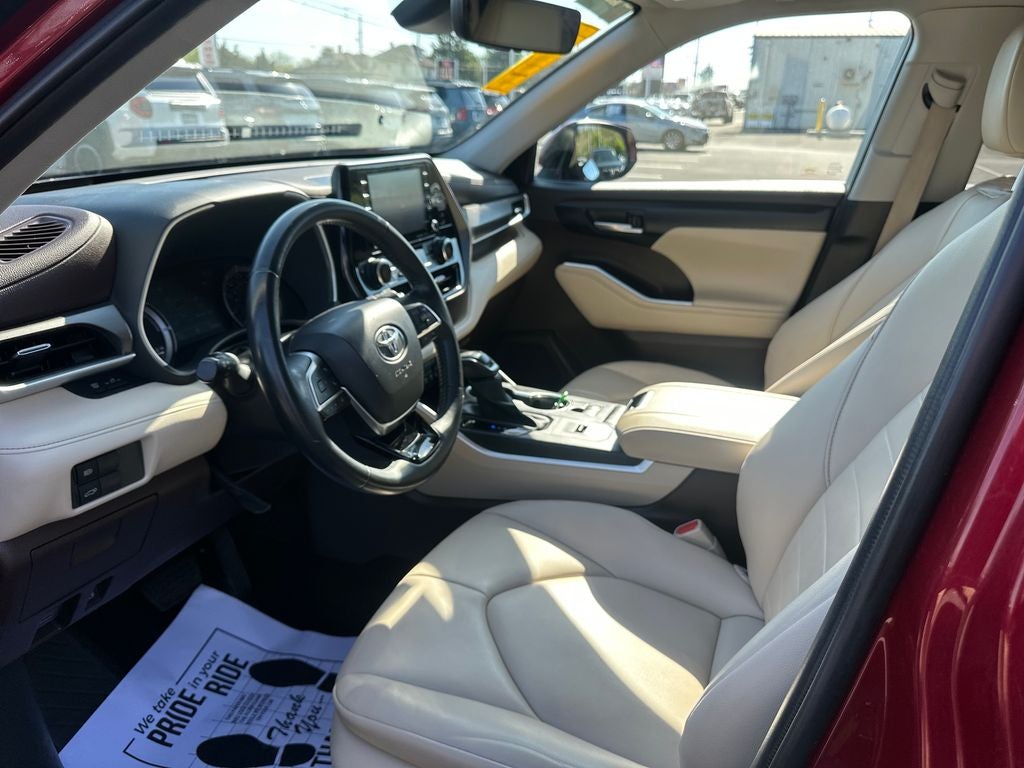 2020 Toyota HIGHLANDER HYBRD XLE