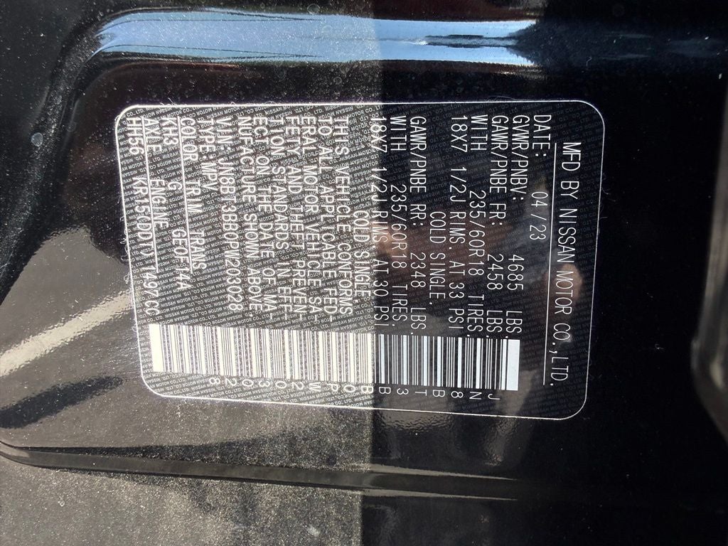 2023 Nissan Rogue SV