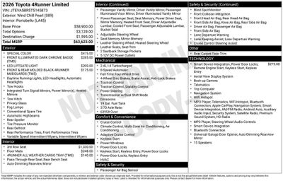 2026 Toyota 4Runner Limited