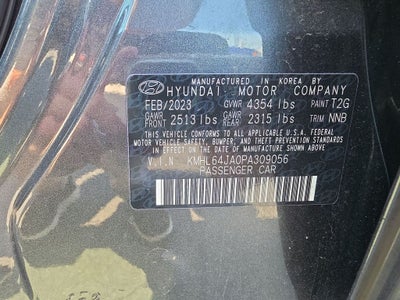2023 Hyundai Sonata SEL