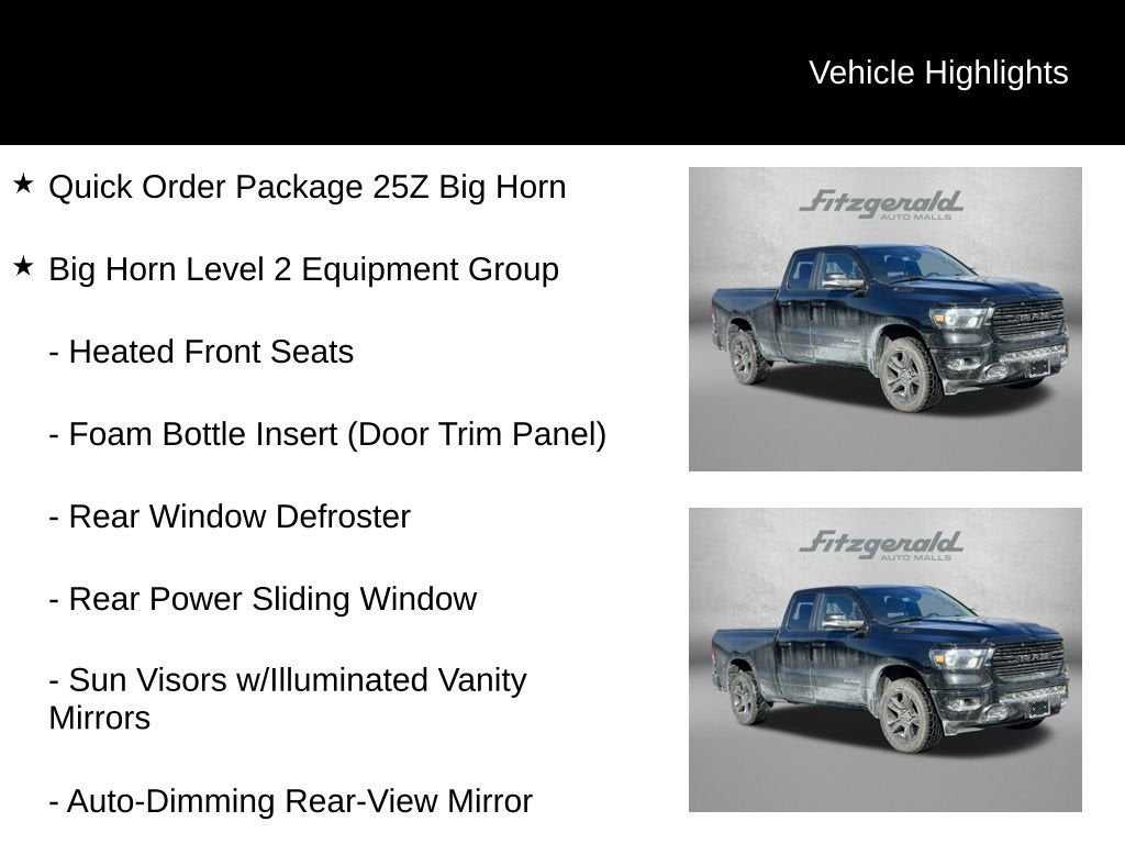 2020 RAM 1500 Big Horn