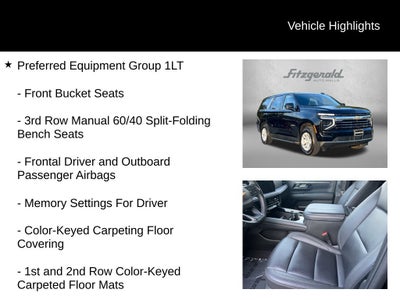 2025 Chevrolet Tahoe LT
