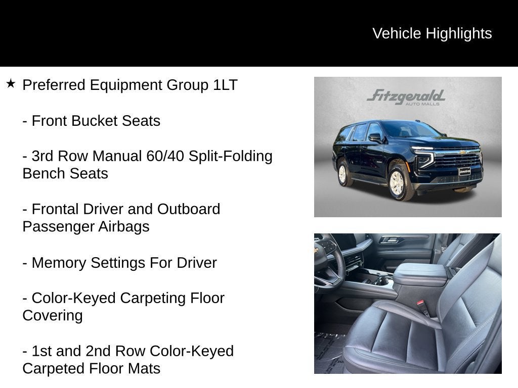 2025 Chevrolet Tahoe LT