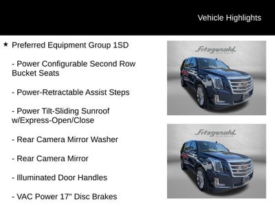 2019 Cadillac Escalade Platinum