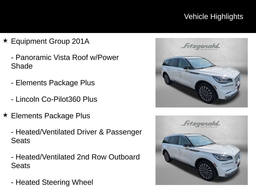 2020 Lincoln Aviator Reserve
