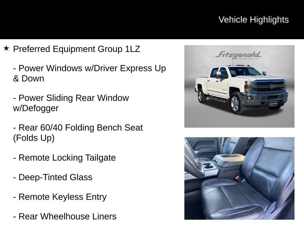 2016 Chevrolet Silverado 2500 HD LTZ