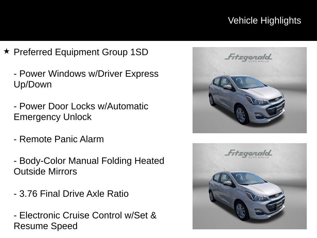 2021 Chevrolet Spark 1LT